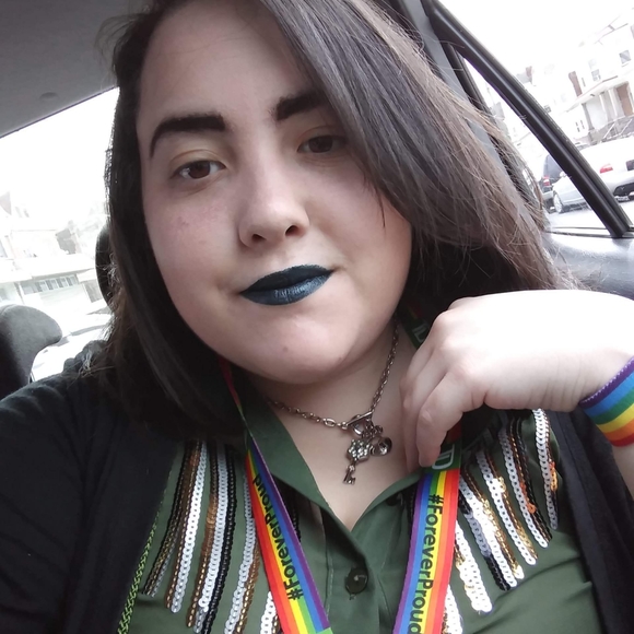 Green top golden stripes in front 💚💛 size XL - Picture 5 of 11